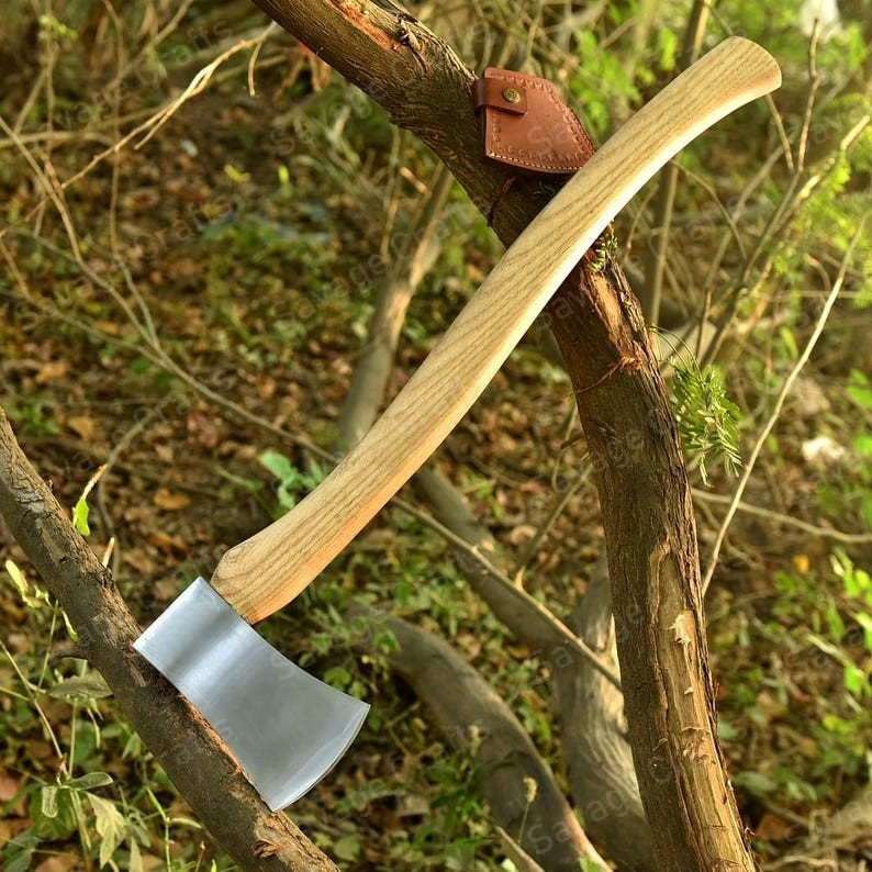 32″ Carbon Steel Felling Axe – Ashwood Handle